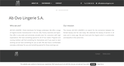 Desktop Screenshot of abovolingerie.com
